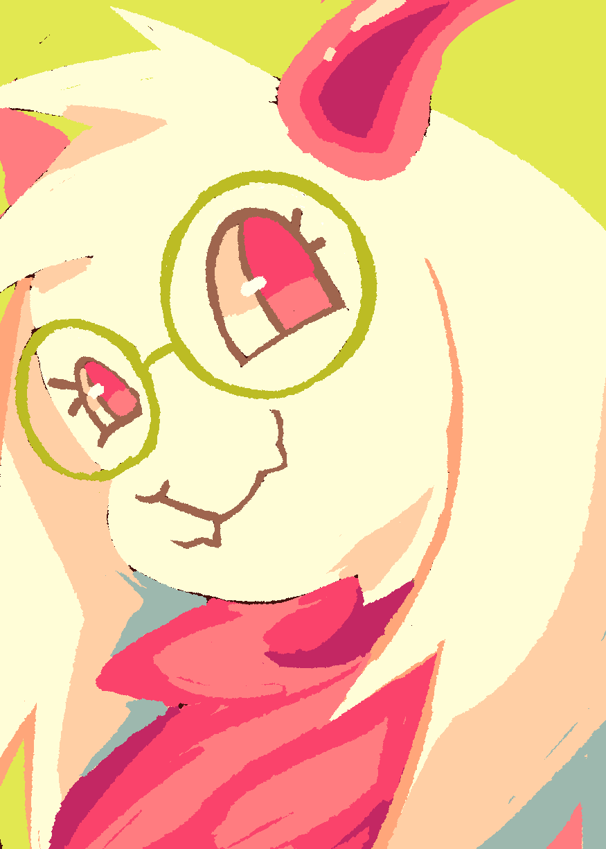 ralsei deltarune headshot